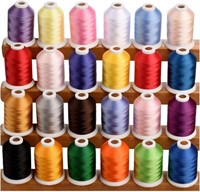 Simthread 1100 Yards Spool 24 Assorted Colors