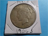 1926-S PEACE DOLLAR