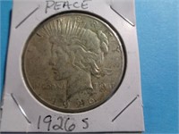 1926-S PEACE DOLLAR