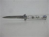 8.75" Spring Loaded Knife 4" Blade