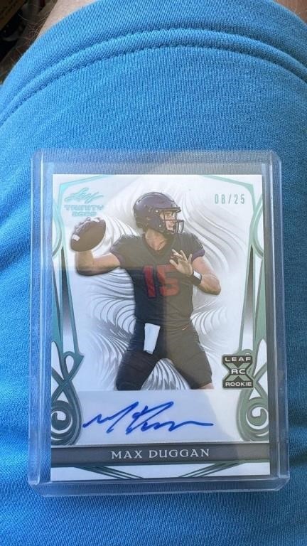 2023 Leaf Trinity Max Duggan Auto Rc /25