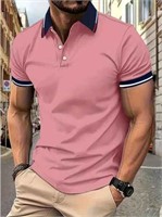 Breathable Men's Casual Short Sleeve Golf Shirt