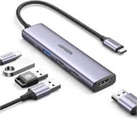 UGREEN Revodok USB C Hub, 5-in-1 USB C Adapter