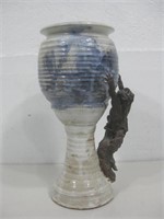 14" Pottery Vase Decor