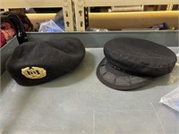 2 military caps