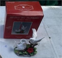 Arnart Christmas Memories Dove Candleholder