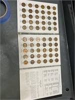 LINCOLN CENT book 1941 to 1974 full