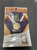 the U.S.  olympic coins of atlanta centennial
