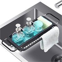 TOOLF Expandable Sink Caddy, Sink Drying Rack