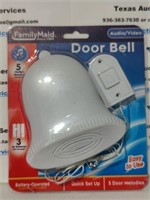 Bell Shaped Kids or Home Battery Wired Doorbell NW