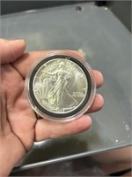 1988 walking liberty silver dollar