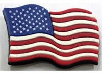 Qty 100 American Flag Individually Packed Pins