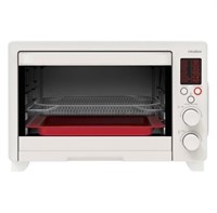 NEW- CRUXGG 6 Slice Digital 10-in-1 Toaster Oven y