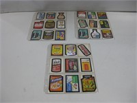 1970 's Fifty Four Wacky Packages Stickers