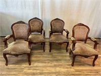 2 Pairs French Style Armchairs - Wear