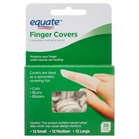 Equate Latex Finger Covers 216 Count