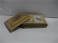 Antique Photo Album W/ Cabinet Cards See Info