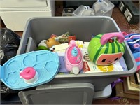 Toys - tote NOT INCLUDED - cocomelon, books,