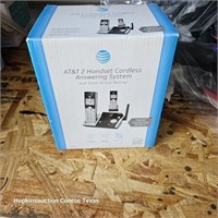 ATT 2 handset cordless answering system