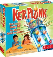 Mattel Games KerPlunk Kids Game, Family Game for