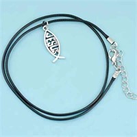 Jesus Fish Symbol Necklace NEW