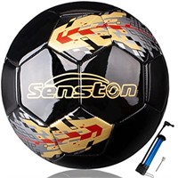 Senston Soccer Ball Official Size 5 for Kids and