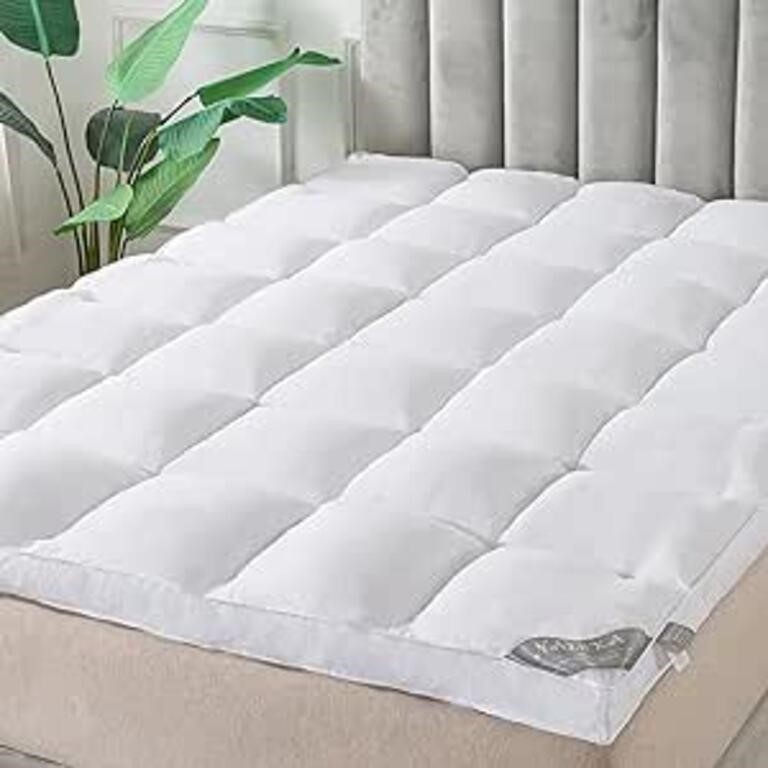 SEALED! Naluka Mattress Topper Queen Size 2 Inch