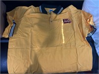 Yellow Racing Polo Shirt NEW Size XL