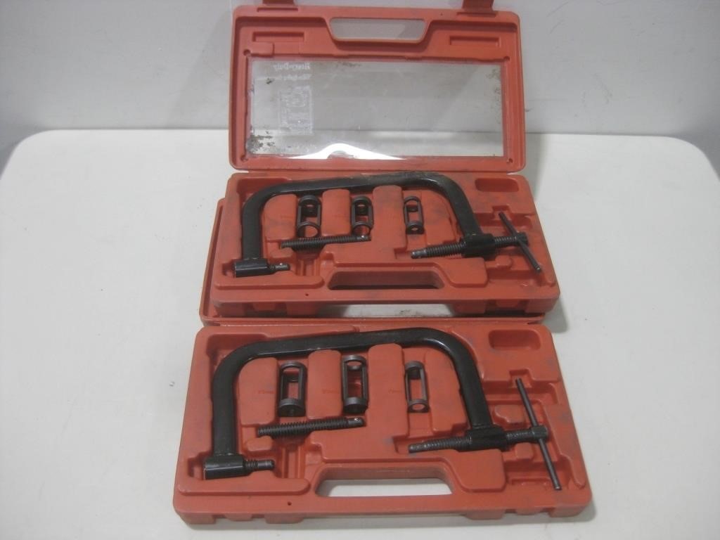 Two Heavy Duty Valve Spring Compressors