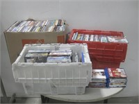 150 + Assorted Blu-Ray & DVDs Untested