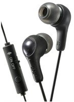 JVC In-Ear Headphones, Black, HAFX7GB