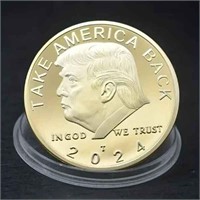 Donald Trump 2024 Collectors Coin NEW