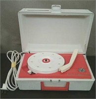 General Electric Portable Record Player, Working