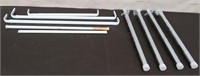 Box Curtain Rods, 4 Rods
