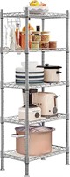 SORCEDAS Shelf 5 Wier Metal Storage Rack Shelving