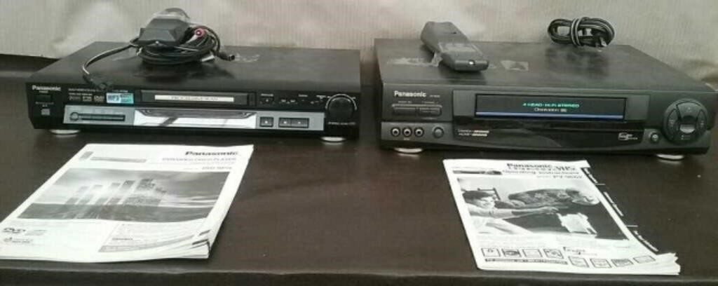 Box-DVD / CD Player & VHS Player