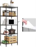 5 Tier Shelves Storage, Wire Shelf Unit, Standing