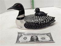 Ceramic duck loon