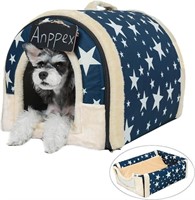 ANPPEX Dog House Indoor, 2 in 1 Washable Covered