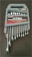 Task Force 10 PC. Combination Wrench Set, Metric