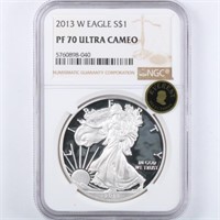 2013-W Proof Silver Eagle NGC PF70 UC