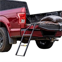 Traxion 5-100 Tailgate Ladder , Black