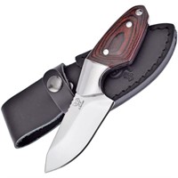 Hen & Rooster 013PW Black Fixed Blade Knife