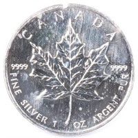 2007 Silver 1oz Maple Leaf