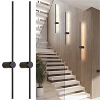 KARTOOSH Modern Wall Sconces Set of Two, Dimmable