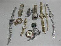 Bulova & Assorted Wrist Watches Untested