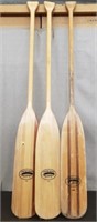 Trio of 5' Feather Brand Oars