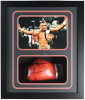Autographed Mike Tyson Boxing Glove Shadowbox