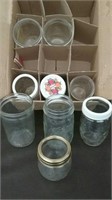 Box-9 Canning Jars, Assorted Sizes