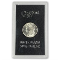 1884 Carson City GSA BU Morgan Silver Dollar